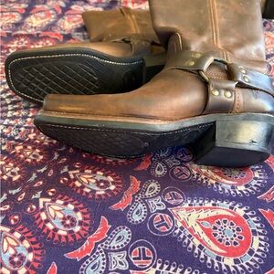 Frye Women's Distressed Brown Harness Boots